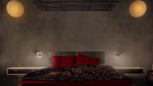 Philips guļamistabas video kadrs