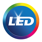 Ēkas ārpuses gaismas diožu (LED) lampas